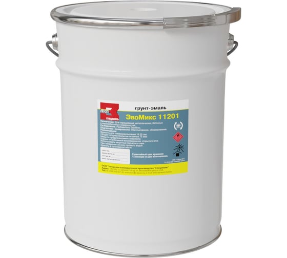 Изображение товара Грунт-эмаль алкидно уретановая матовая ЭвоМикс 11201 18 кг RAL 7006 Бежево-серый 18КАУМR7006