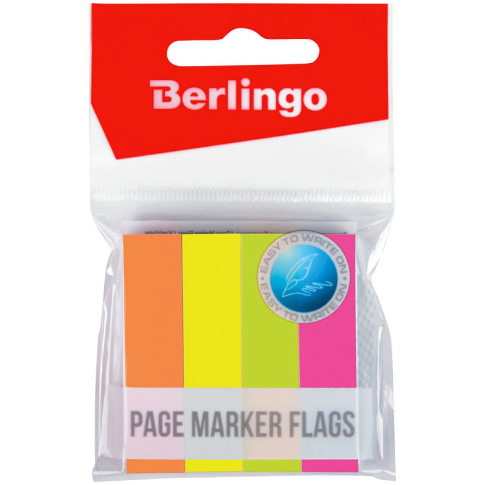 Флажки-закладки Berlingo флажки закладки berlingo 44 12мм 20л 5цв неоновых 155293