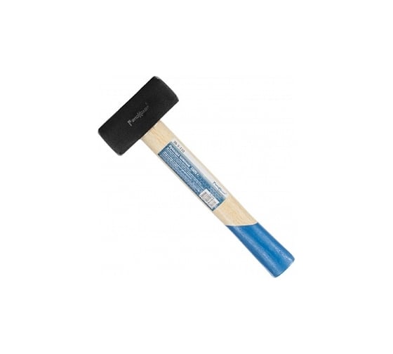 Изображение товара Кувалда РемоКолор кованая, деревянная рукоятка, вес 1000г, длина рукоятки 220мм, 38-5-110