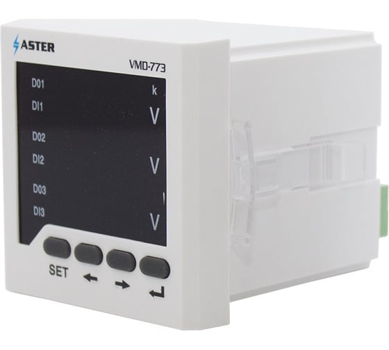 Изображение товара Цифровой трехфазный вольтметр Aster VMD-773