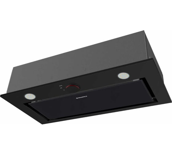 Изображение товара Кухонная вытяжка MAUNFELD 60 черный CROSBY ROCKY 60 Glass Black