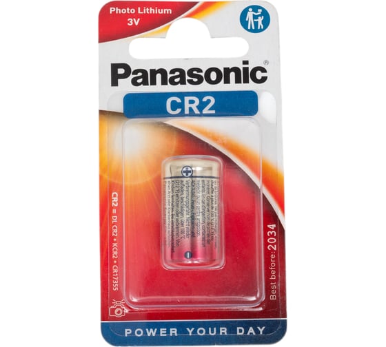 Изображение товара Элемент питания Panasonic CR2 L/1BP 351
