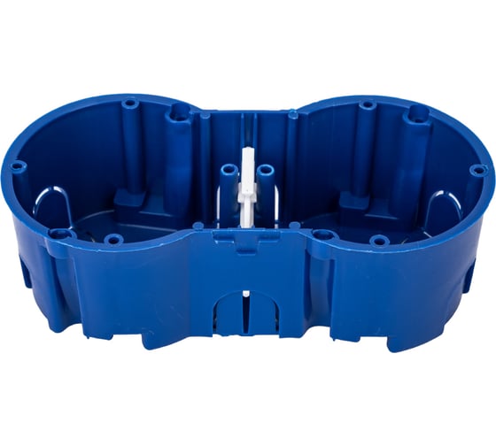 Изображение товара Монтажная коробка Bylectrica при скрытой разводке евростандарт для бетона и кирпича, 136x66x47,4 мм, КЕ-501