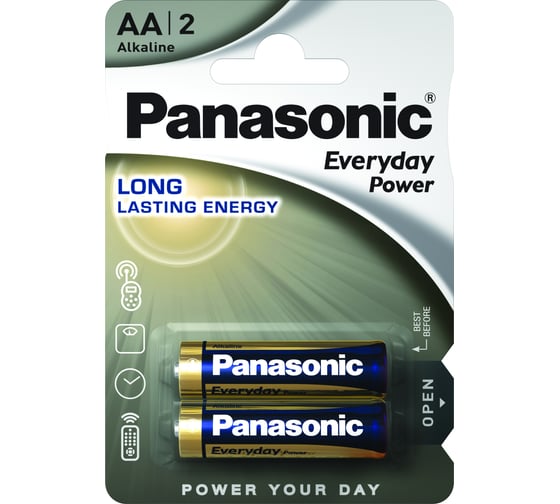 Изображение товара Элементы питания Panasonic LR6 Everyday Power BL2 7350