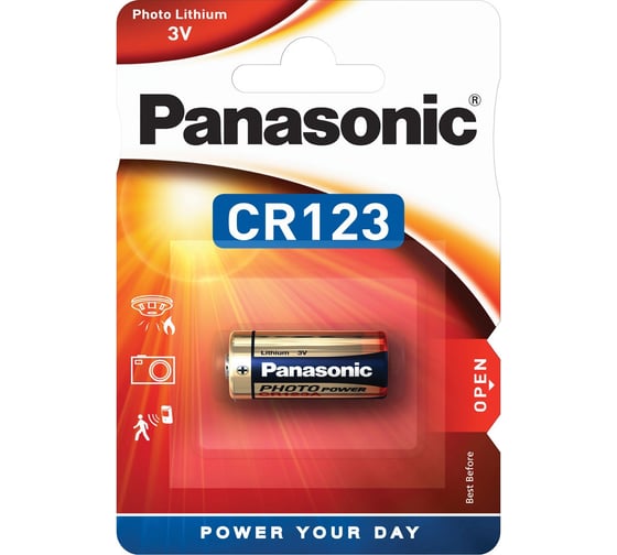 Изображение товара Элемент питания Panasonic 123 A 348