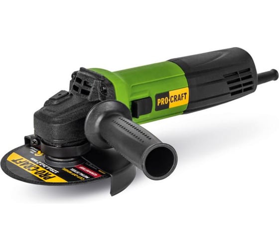Изображение товара Углошлифовальная машина PROCRAFT 750Вт, 125мм, 0-11000 об/мин PW1100E