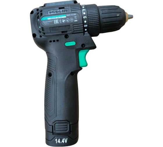 Изображение товара Бесщеточный аккумуляторный шуруповерт пистолетного типа DWT ABSP-14.4 DN-2 BMC 5.36