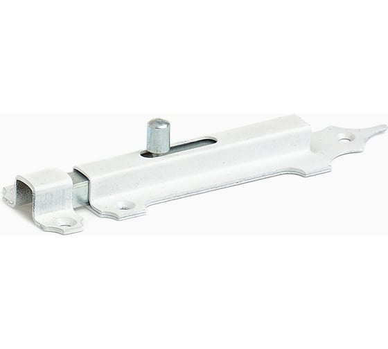 Изображение товара Задвижка-шпингалет Дверной Страж №2-средний (белый) Г806