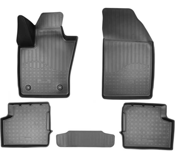 Изображение товара Коврики салонные UNIDEC для Jeep Renegade 3D (2014) NPA11-C40-420