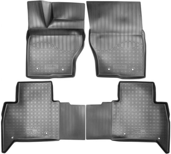 Изображение товара Коврики салонные UNIDEC для Land Rover Discovery V 3D (2016) NPA11-C46-055