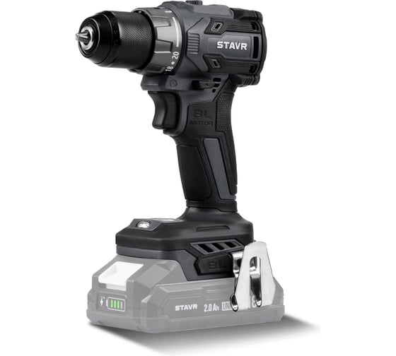 Изображение товара Дрель-шуруповёрт Ставр 18V UNI-M, 50 Нм, BL, 10 мм STAVR SDD 18BL (без АКБ и ЗУ), 9020100420
