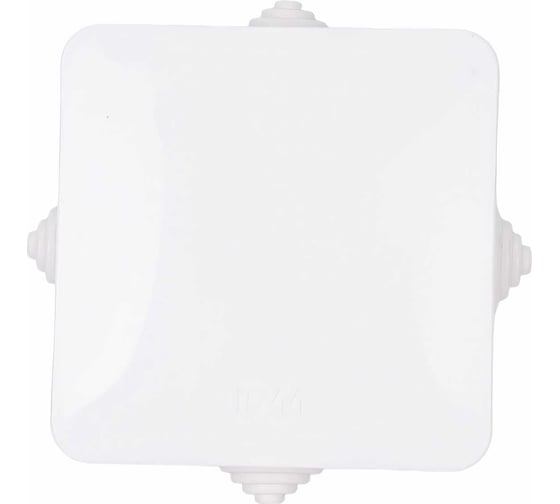 Изображение товара Распаечная коробка Bylectrica IP44 80 мм х 80 мм х 43,5 мм, КМ-209