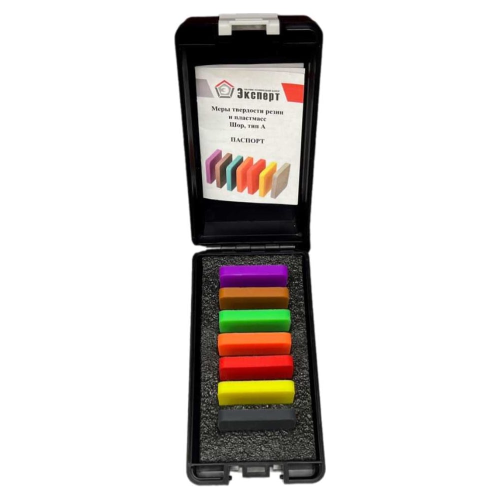 Изображение товара Набор мер твердости Шора НТЦ Эксперт тип А
