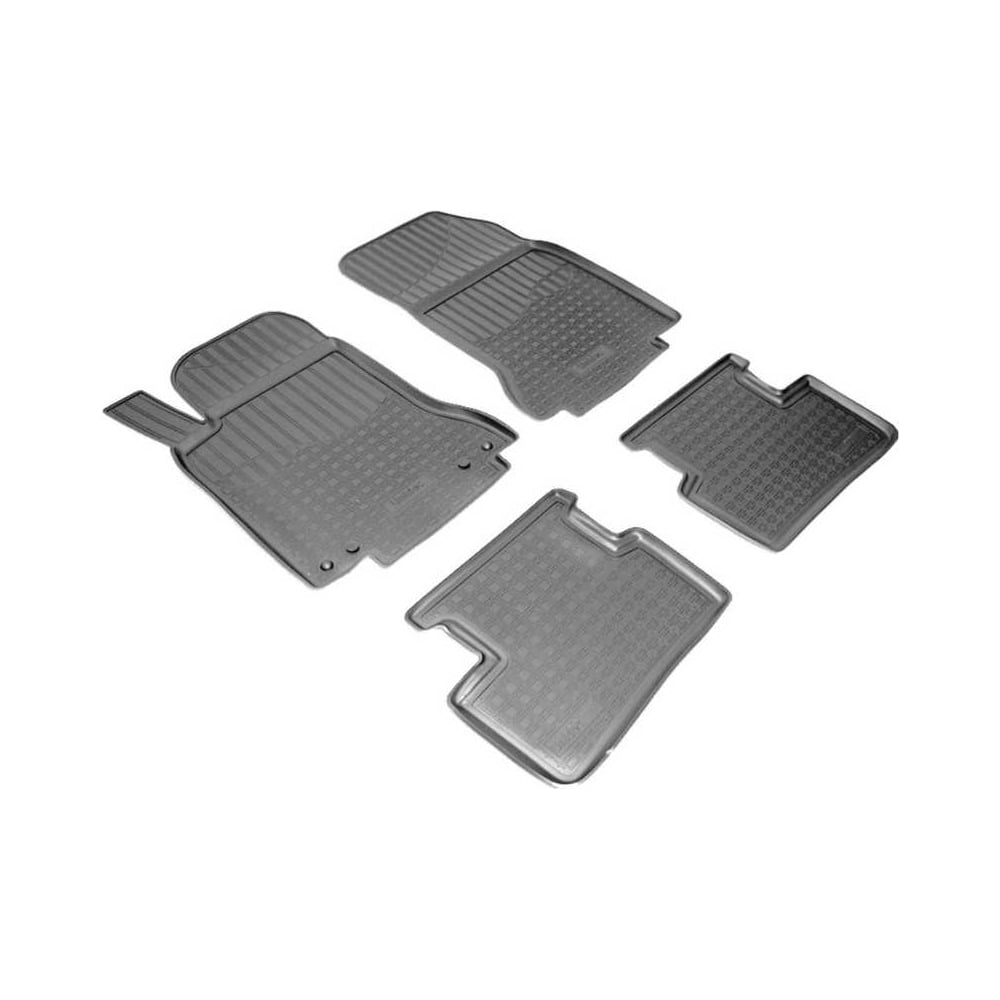 Изображение товара Коврики салонные UNIDEC для Mercedes-Benz B (W246) 2011-2018 полиуретан черные