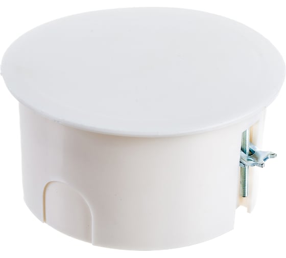 Изображение товара Распаечная коробка Bylectrica для гипсокартона, диаметр 94 мм, h 46 мм, КМ-206