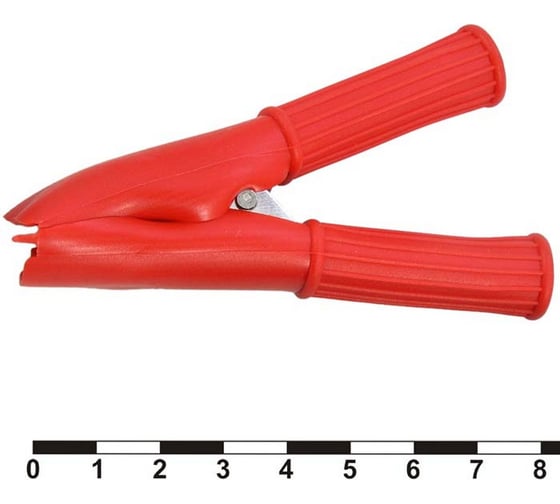 Изображение товара Зажим-крокодил Pro Legend изолированный, 17.9 мм, 30 А, красный PL2855
