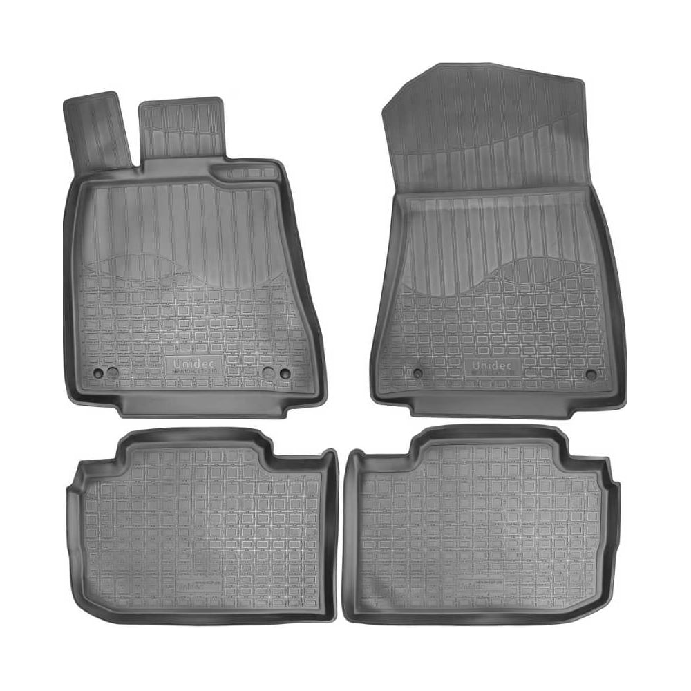 Изображение товара Коврики салонные UNIDEC для Lexus IS III 2013 полиуретан черные