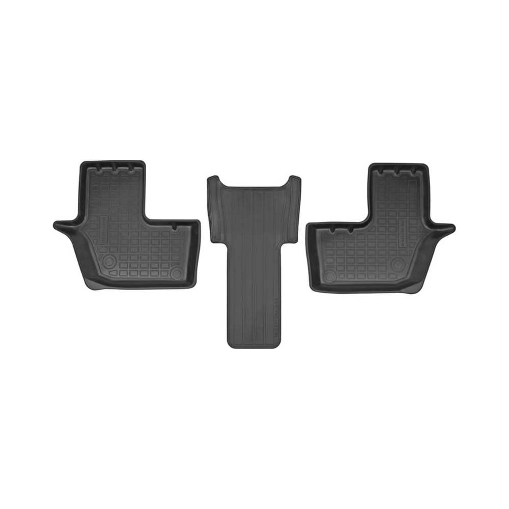 Изображение товара Коврики салонные UNIDEC для Mercedes-Benz GLS II 3D 2019 года черные