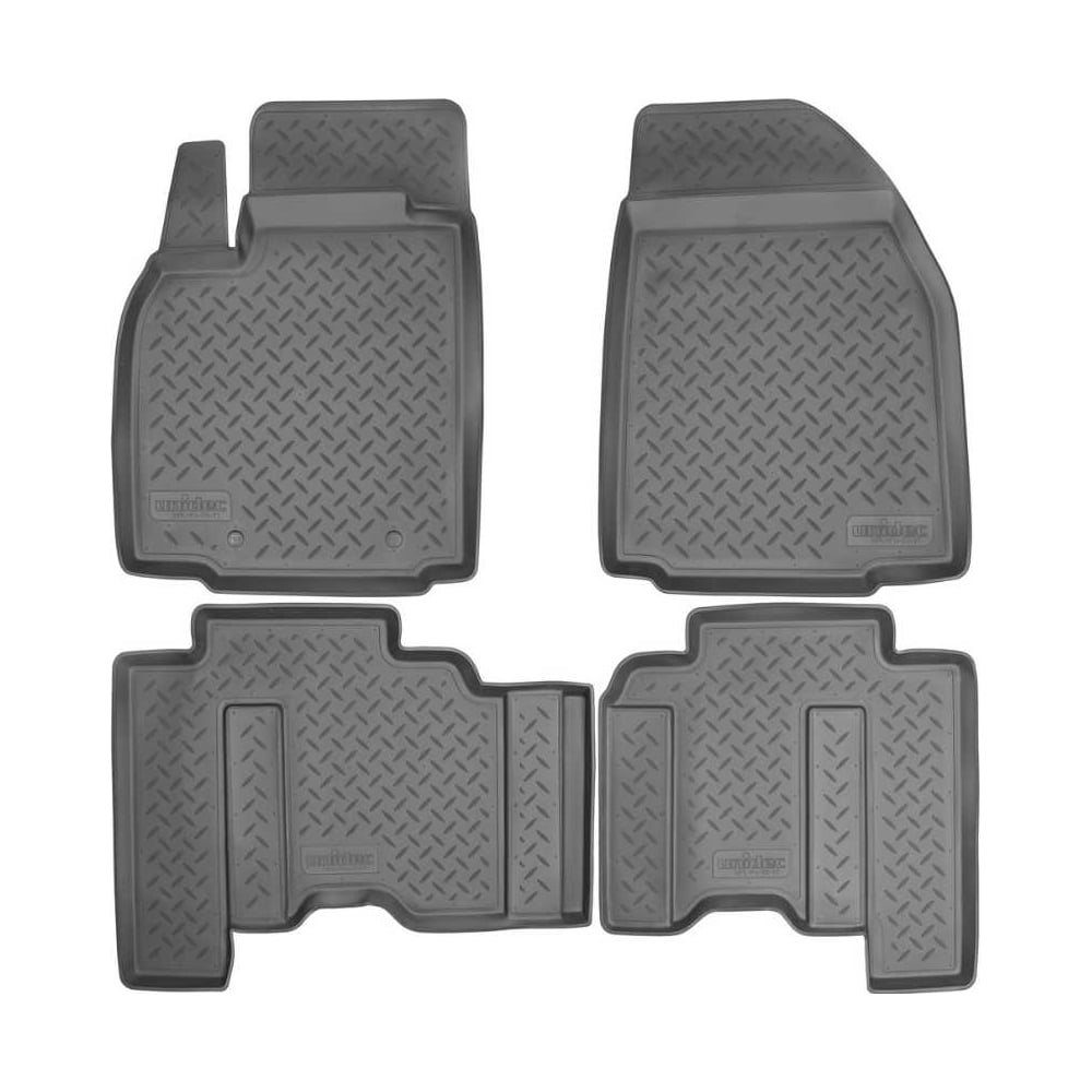 Изображение товара Коврики салонные UNIDEC для Mazda CX-9 2008 полиуретан черные Изображение товара Коврики салонные UNIDEC для Mazda CX-9 2008 полиуретан черные