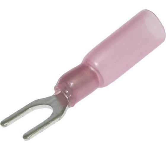 Изображение товара Наконечник кабельный вилочный изолированный Pro Legend 1.25-5 HST, 19 А, 22-18 AWG, красный, латунь луженая PL2932