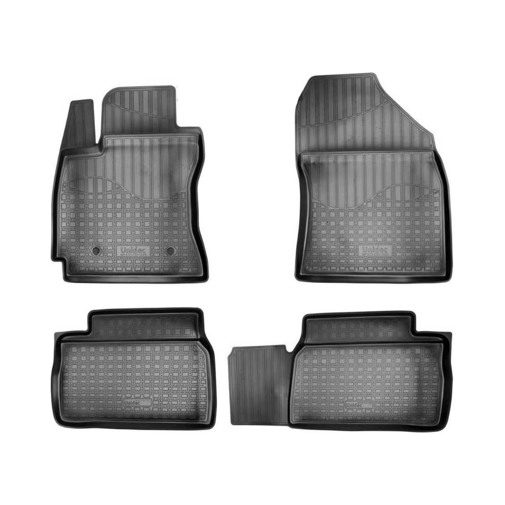 Изображение товара Коврики салонные UNIDEC для Seat Ateca 3D 2016 полиуретан черный