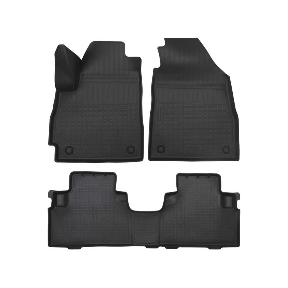 Изображение товара Коврики салонные UNIDEC для SOUEAST DX8S (1 и 2 ряд) 3 шт (2022) NPA11-C375-700-2