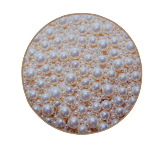 Изображение товара Влаговпитывающий коврик VORTEX Velur SPA круглый Жемчуг диаметр 60 см 10 24300