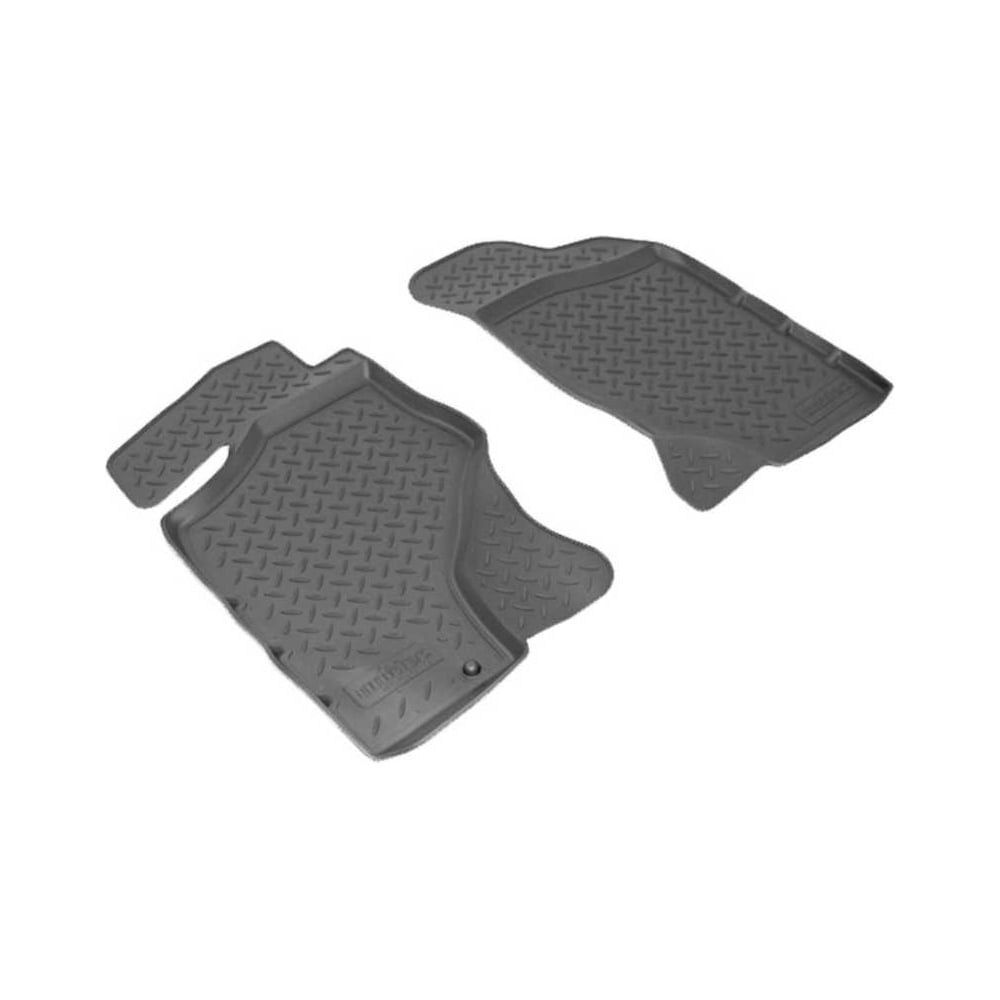 Изображение товара Коврики салонные UNIDEC для Nissan NP300 2009 передние полиуретан черные