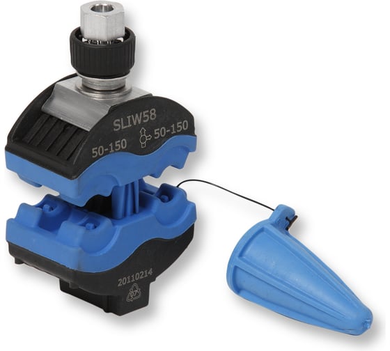 Изображение товара Прокалывающий зажим ЭНЕРВИК ENSTO SLIW58R Al/Cu 50-150 мм² Al/Cu 50-150 мм², герметичный, (1 шт.) SLIW58R-1