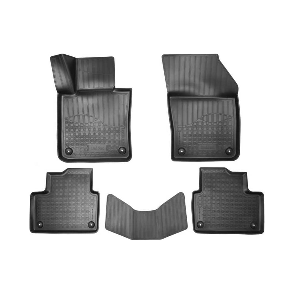 Изображение товара Салонные коврики UNIDEC для Volvo V60 II 3D (2018), полиуретан, черные