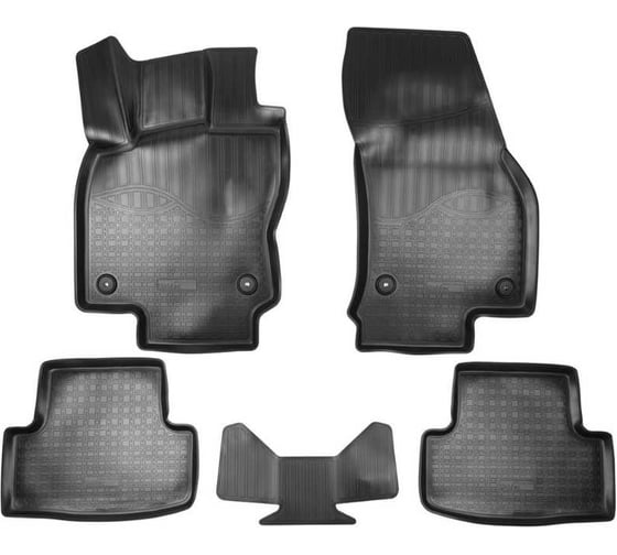 Изображение товара Коврики салонные UNIDEC для Volkswagen Taos 3D (2020) NPA11-C81-220-2