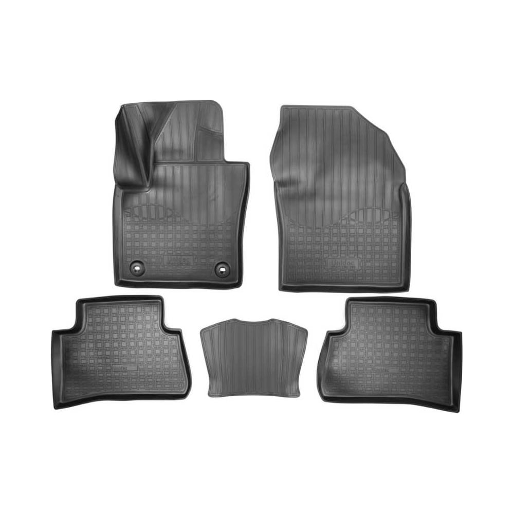 Изображение товара Коврики салонные UNIDEC для Toyota C-HR 2016 полиуретан без бортиков