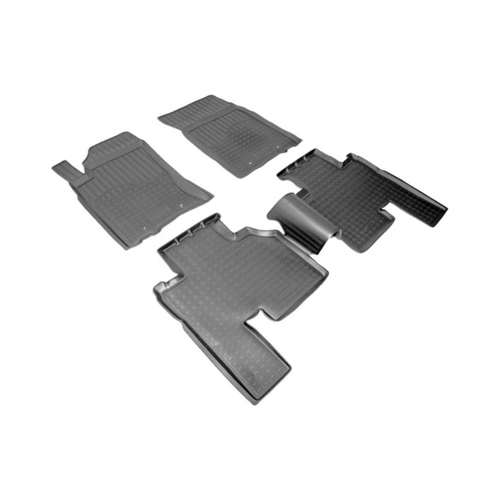 Изображение товара Коврики салонные UNIDEC для Ssang Yong Actyon Sports 2012 полиуретан черные