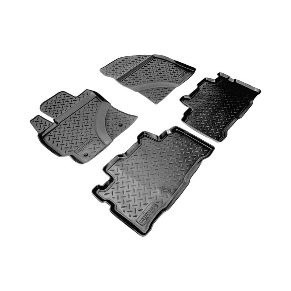 Изображение товара Коврики салонные UNIDEC для Toyota Verso AR2 2009 полиуретан черные