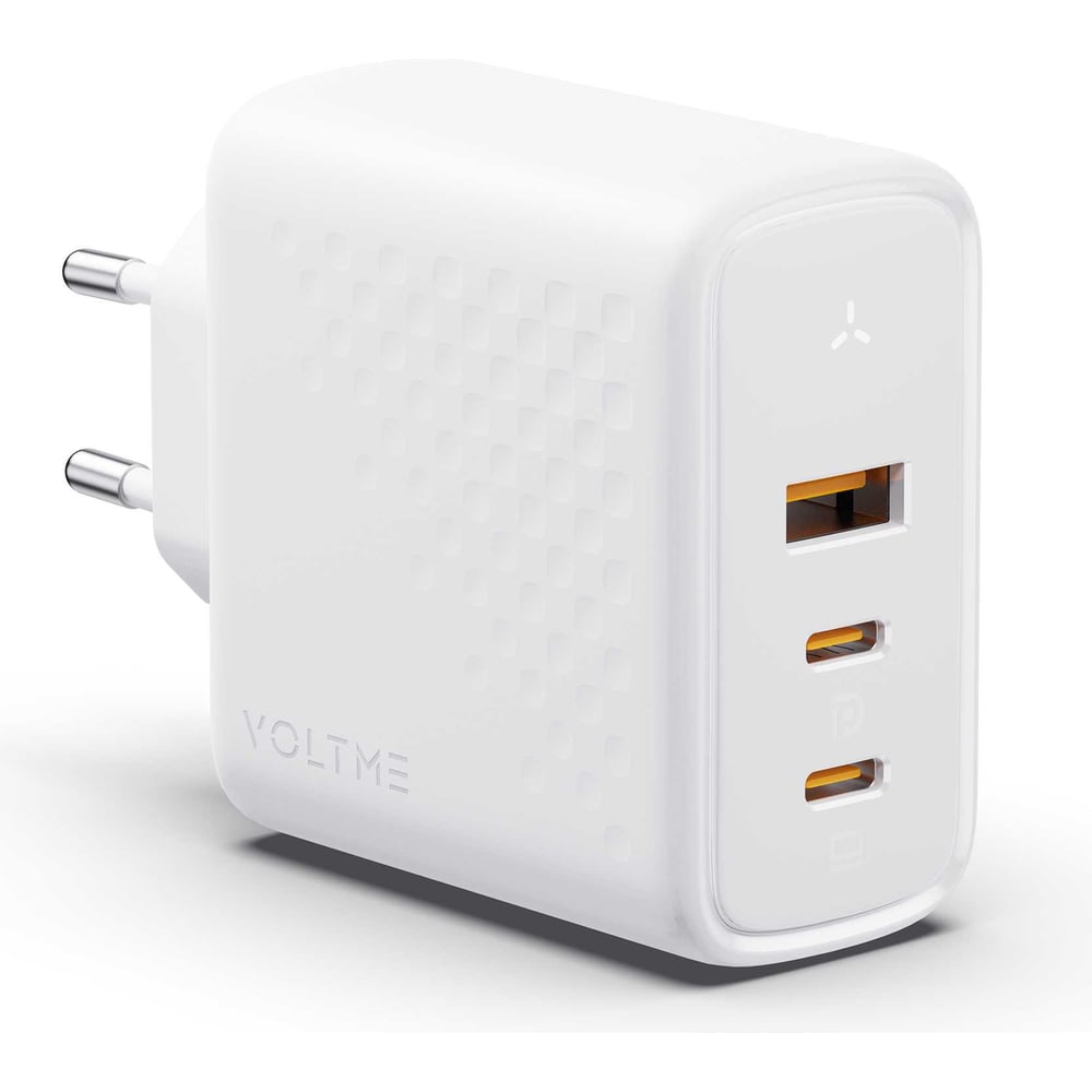 Изображение товара СЗУ VOLTME Revo 100CCA V1 USB-C+USB-С+USB-A 100W GaN быстрая зарядка