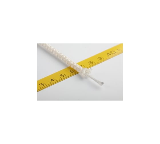 Изображение товара Полипропиленовый плетеный шнур Сибшнур диаметр 4 мм, 10 м, моток 20365