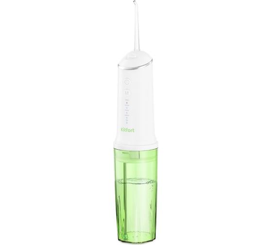 Изображение товара Ирригатор для полости рта бело-зеленый KITFORT КТ-2941-2