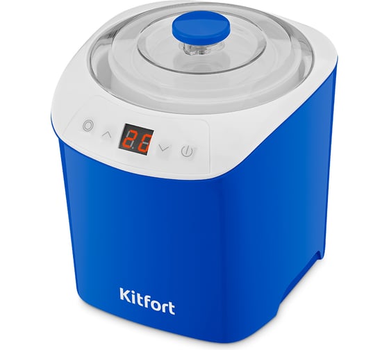 Изображение товара Йогуртница KITFORT бело-синий КТ-4090-3