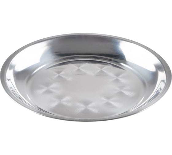 Изображение товара Поднос/блюдо для сервировки Mallony CASUAL, размер: 25x2,7 см из нержавеющей стали 108423