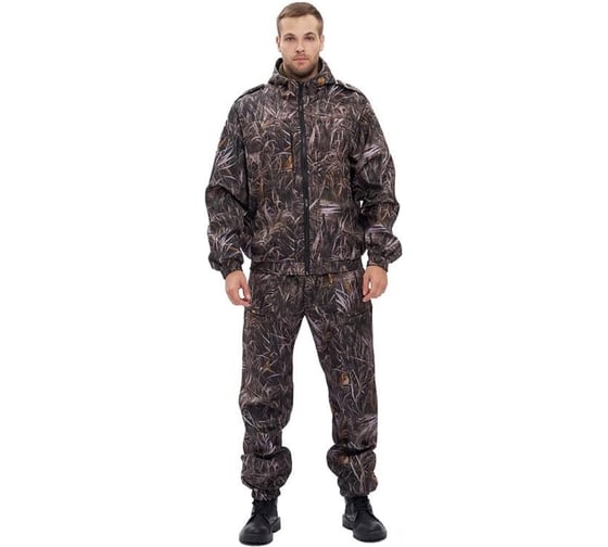 Изображение товара Костюм URSUS Каскад куртка/брюки, кмф "Панцирь" Полофлис, р. 48-50, 170-176 КОС345-ПАНЦИРЬ/48-50, 170-176