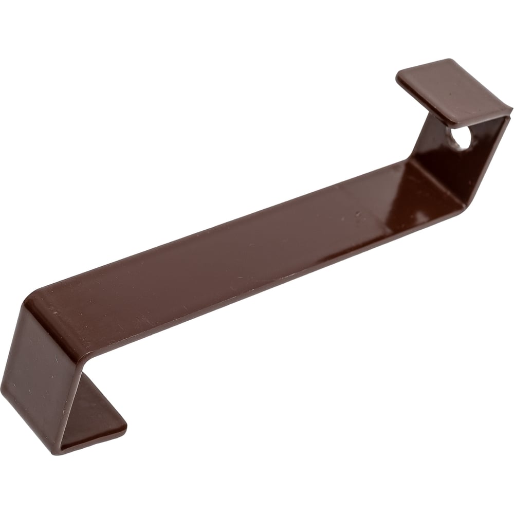 Изображение товара Крючки на дверь мебели навесные Аллюр КДН-1 2 шт коричневый максимально 1 кг