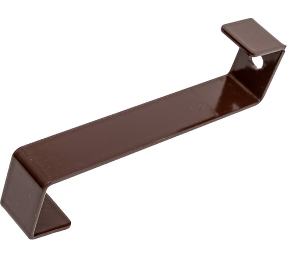 Изображение товара Крючок на дверь мебели навесной Аллюр КДН-1 (20x20) коричневый 2 шт. 15486