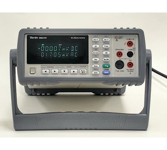 Изображение товара Мультиметр настольный VERDO MB2102 4 4/5 разряда, погрешность 0,02 проц. MB210200