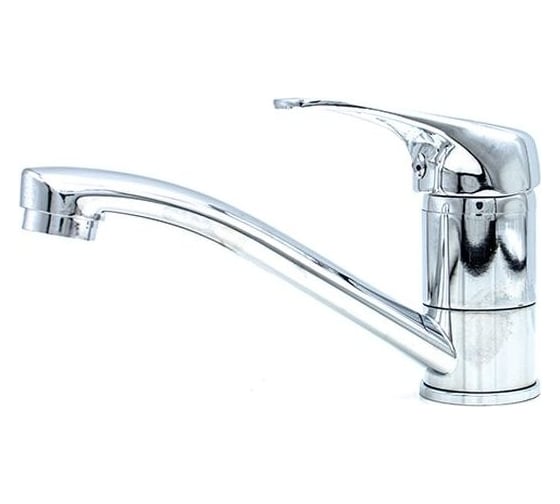 Изображение товара Смеситель для кухни DORON DС 2223, шаровый, хром, излив средний нос, п/шп 000304