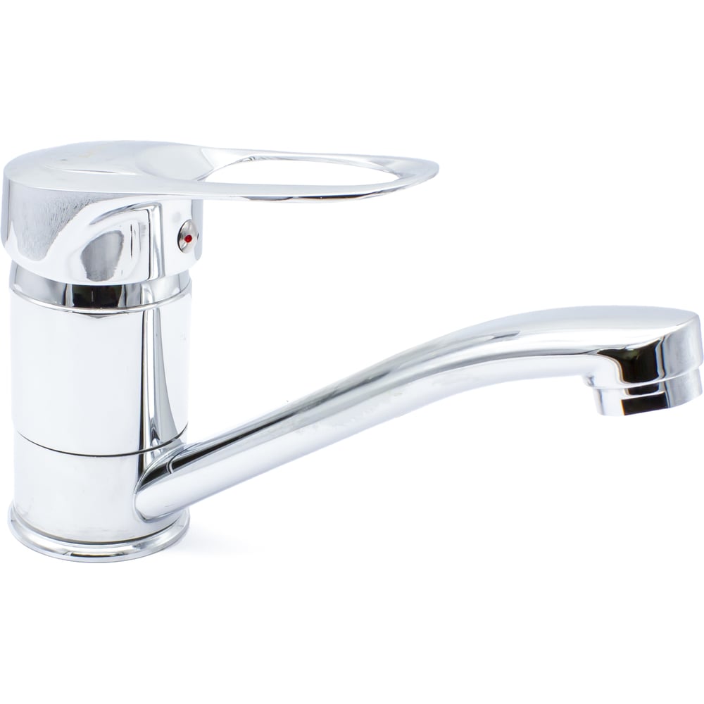 Изображение товара Смеситель для кухни DORON DC 2231-N хром однорычажный вращающийся