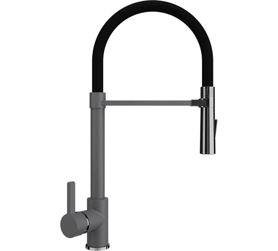 Изображение товара Смеситель для кухни ULGRAN графит U-024-342