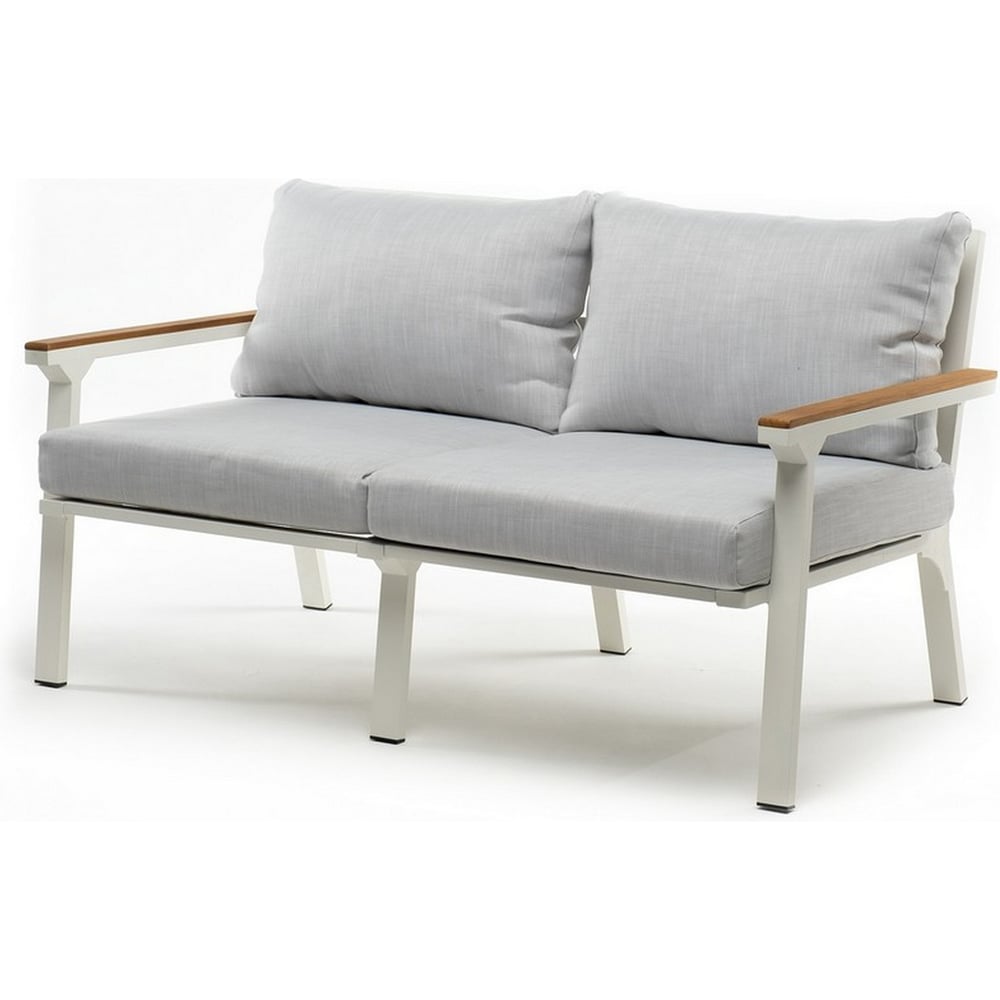 Изображение товара Диван Joygarden CONCORDE 2-х местный алюминиевый белый