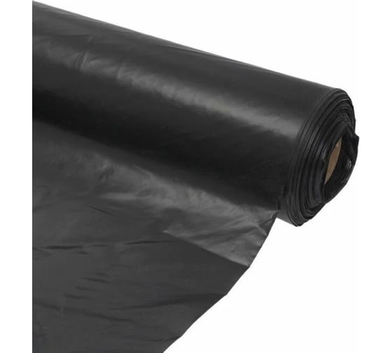 Изображение товара Пленка полиэтиленовая PROFFIT ПВД Черная рулон 3х100 м, 200 мкм (22кг) 25984
