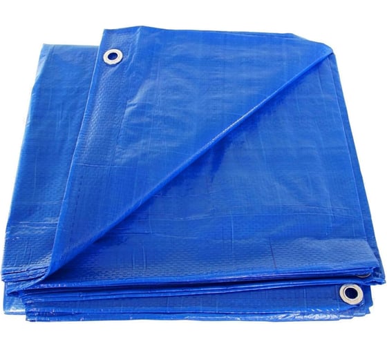 Изображение товара Тент укрывной GAVIAL 5х6 м, 180г/м2 синий 00025846