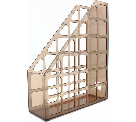 Изображение товара Вертикальный накопитель Attache пластиковый, прозрачный тонированный, ширина отделения 75 мм 1255289